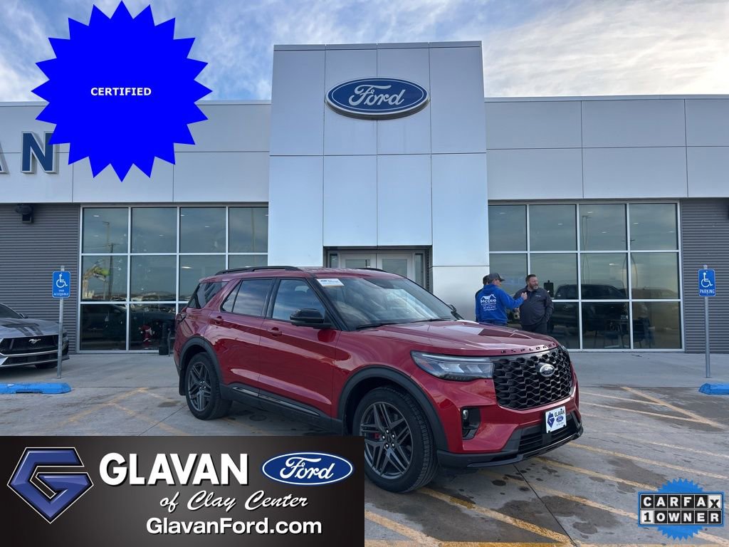 Certified 2025 Ford Explorer ST RWD image 1