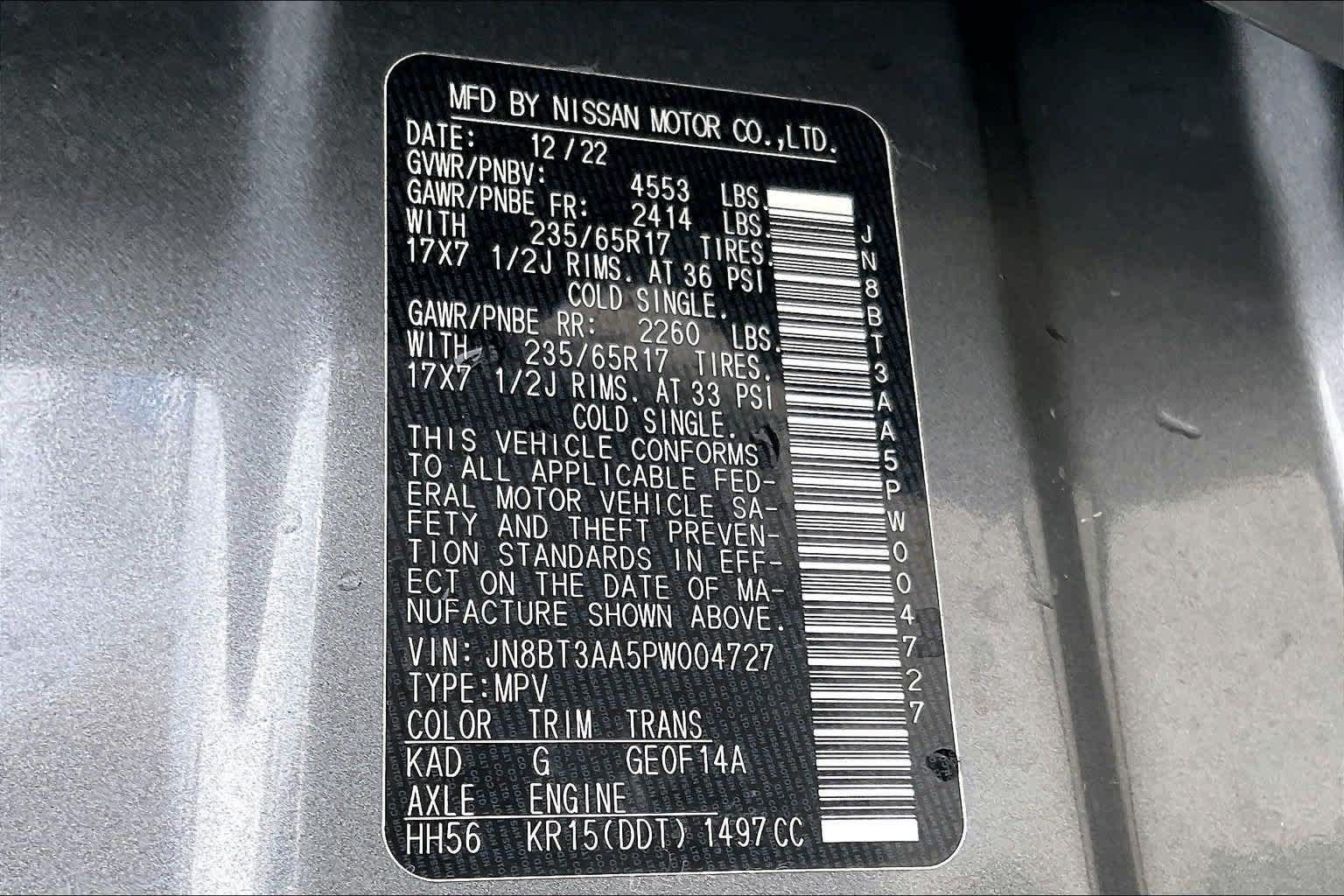 Used 2023 Nissan Rogue S FWD image 20