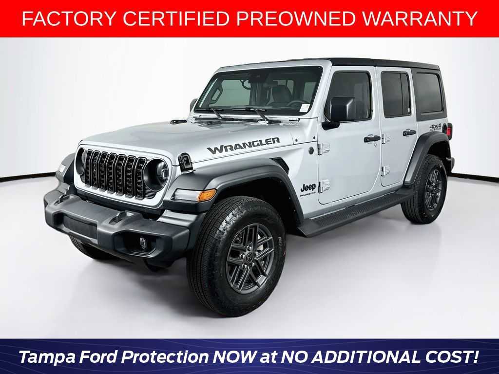 Used 2024 Jeep Wrangler Unlimited Sport AWD/4WD video 1