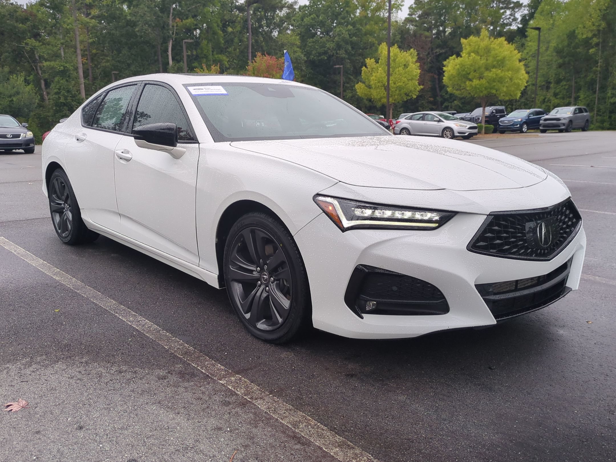 Used 2021 Acura TLX w/ A-SPEC Package AWD/4WD image 2