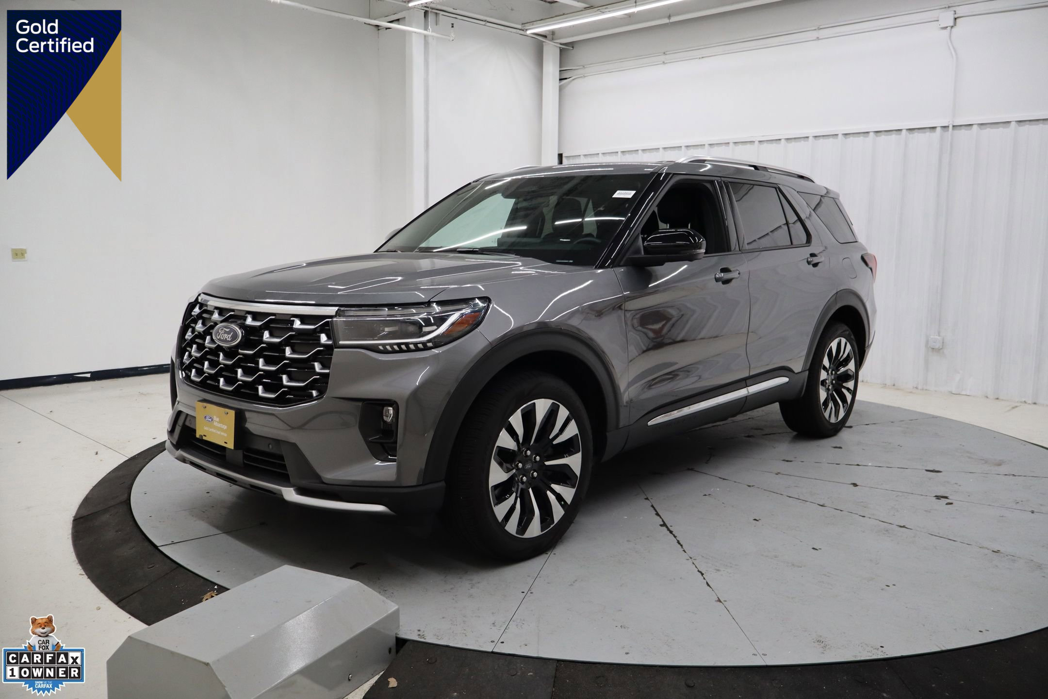 Certified 2025 Ford Explorer Platinum w/ LUX Leather Package