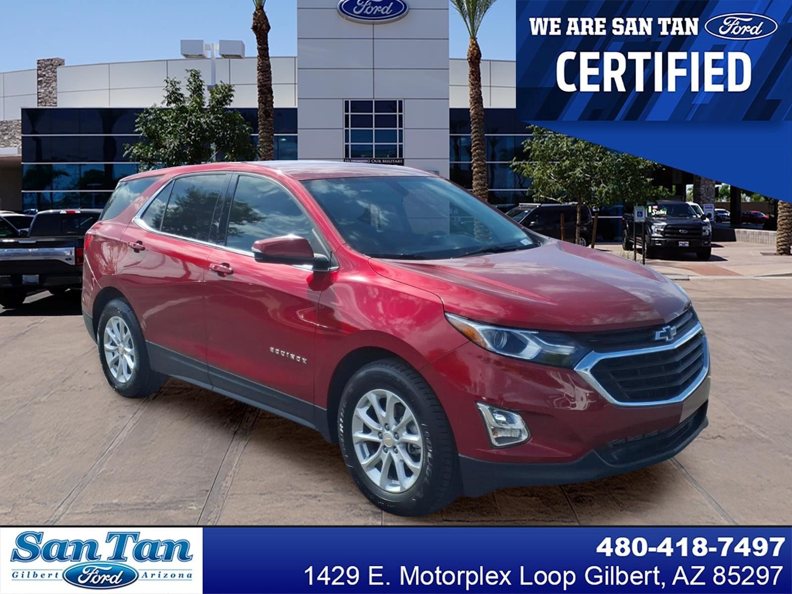 Used 2018 Chevrolet Equinox LT FWD image 1