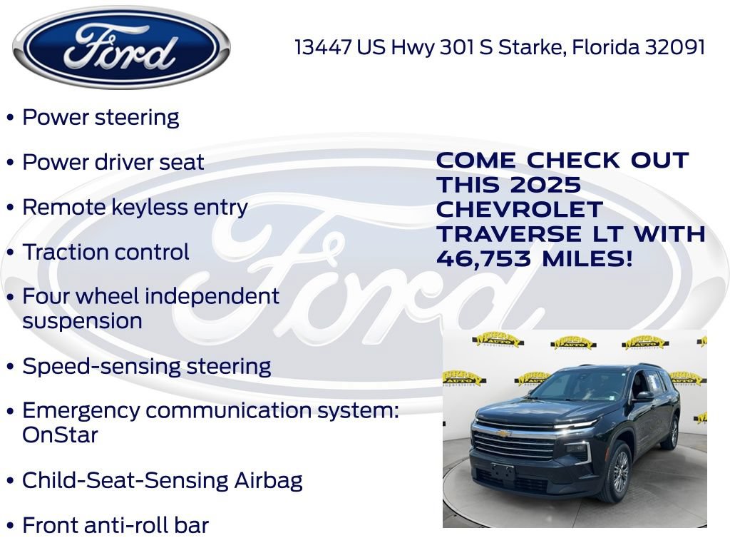 Used 2025 Chevrolet Traverse LT FWD image 27