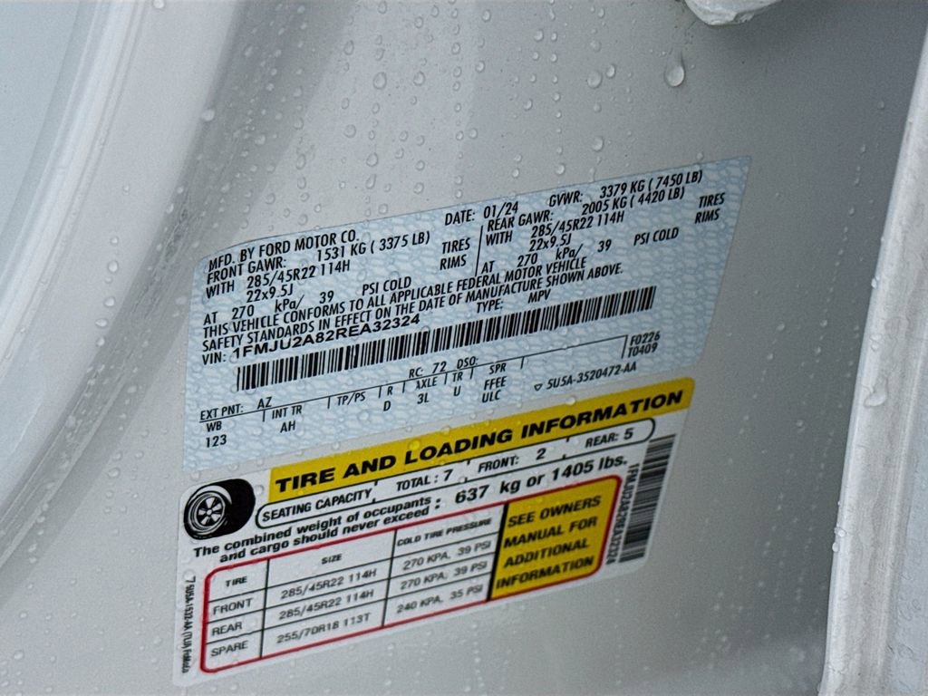 Certified 2024 Ford Expedition Limited AWD/4WD image 35