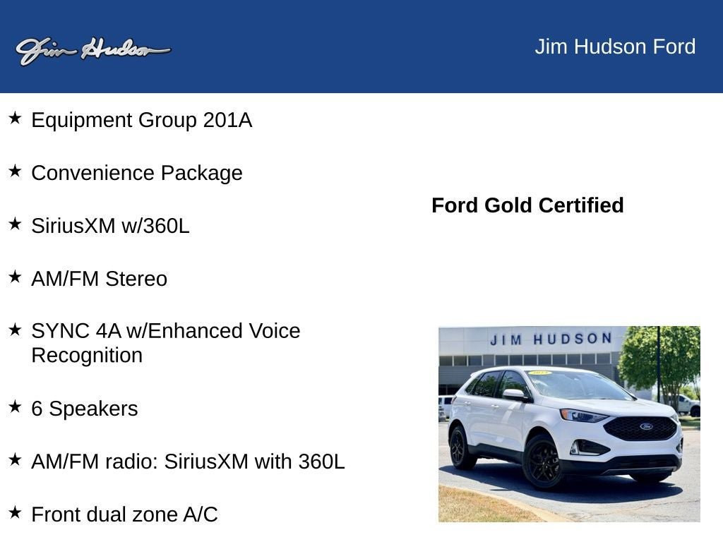 Certified 2024 Ford Edge SEL w/ Convenience Package AWD/4WD image 12