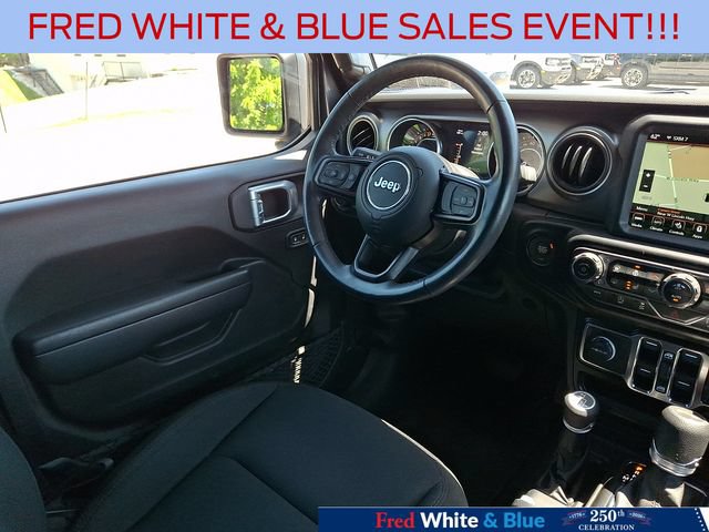 Used 2021 Jeep Wrangler Unlimited Sport w/ Sun And Sound Package AWD/4WD image 14
