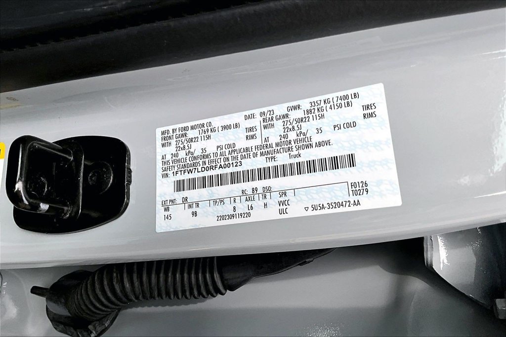 Certified 2024 Ford F150 Platinum w/ Equipment Group 702A High AWD/4WD image 32