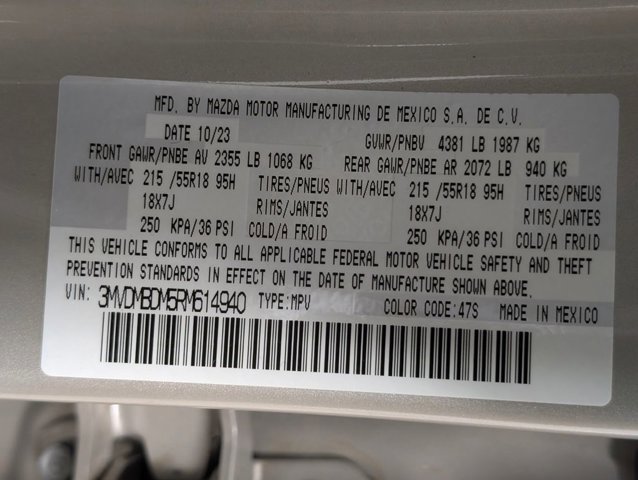Used 2024 MAZDA CX-30 AWD 2.5 S w/ Premium Package image 10