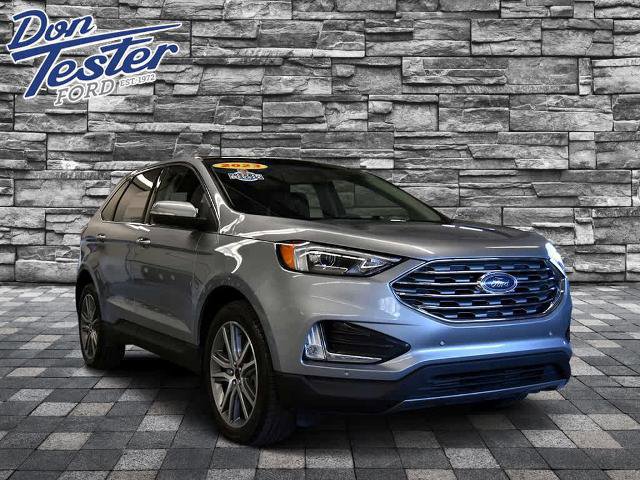 Certified 2023 Ford Edge Titanium w/ Class II Trailer Tow Package AWD/4WD image 7