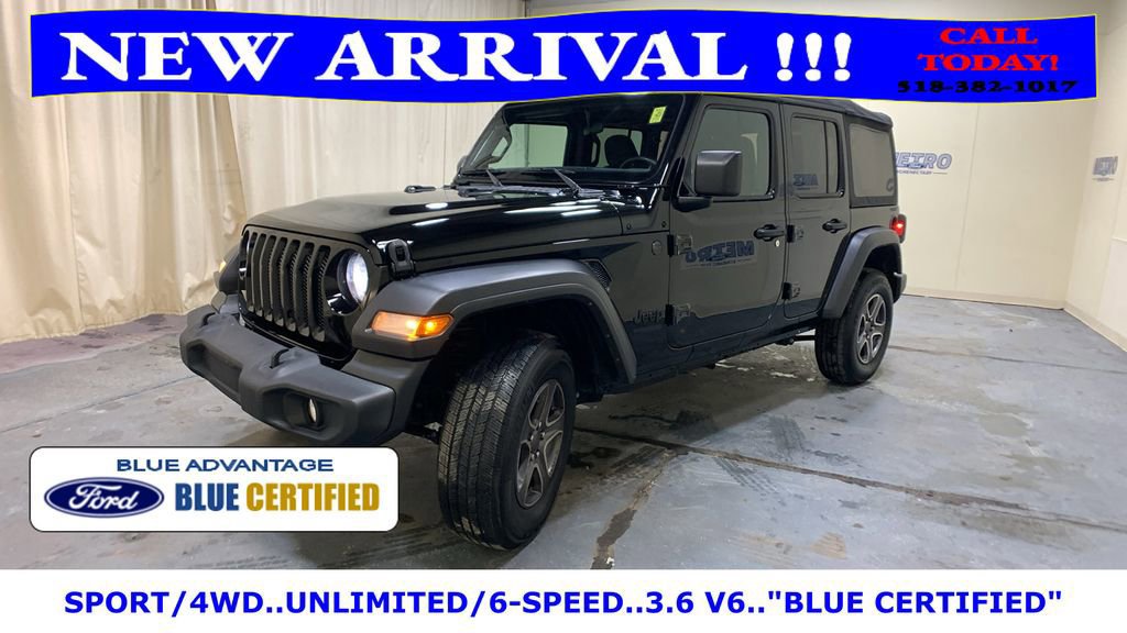 Used 2022 Jeep Wrangler Unlimited Sport image 1