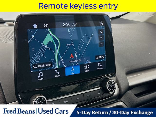 Certified 2019 Ford EcoSport SE w/ SE Convenience Package FWD image 17