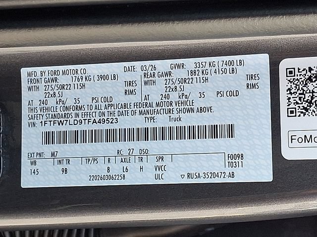 Certified 2026 Ford F150 Platinum AWD/4WD image 28