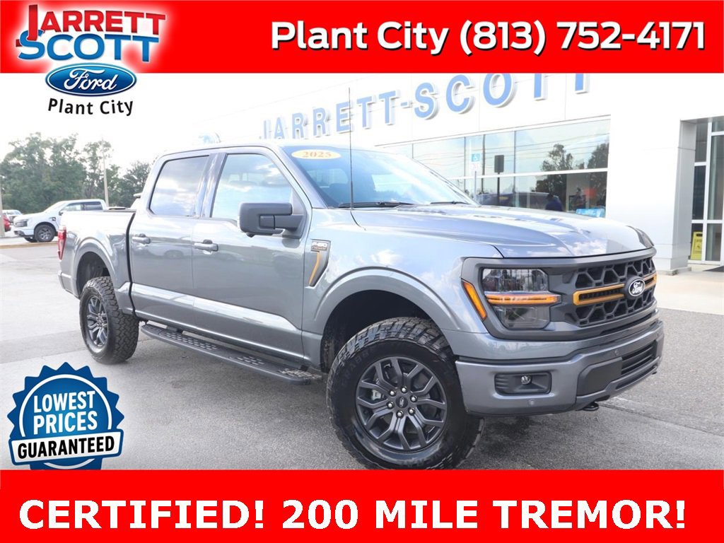Certified 2025 Ford F150 Tremor w/ Bed Utility Package