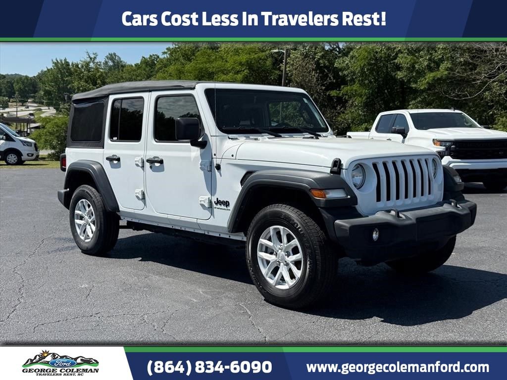 Used 2023 Jeep Wrangler Unlimited Sport AWD/4WD image 1