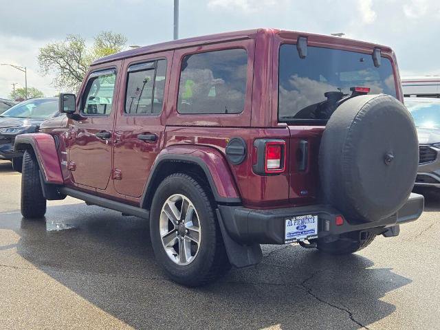 Used 2021 Jeep Wrangler Unlimited Sahara w/ Uconnect 4C Nav & Sound Group image 4