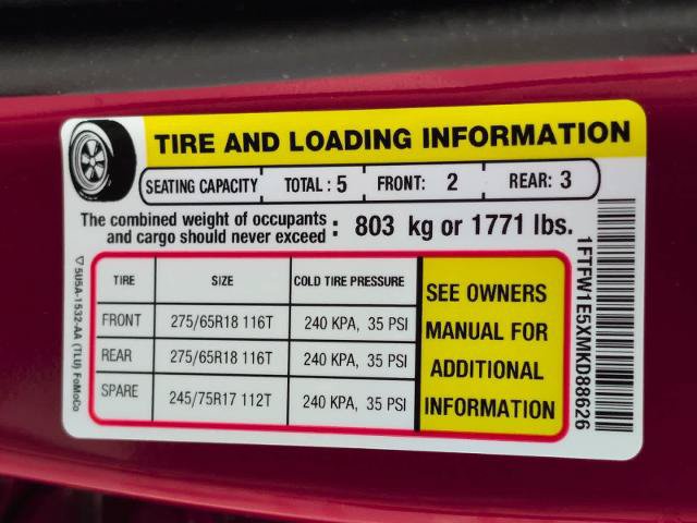 Certified 2021 Ford F150 4x4 SuperCrew image 40
