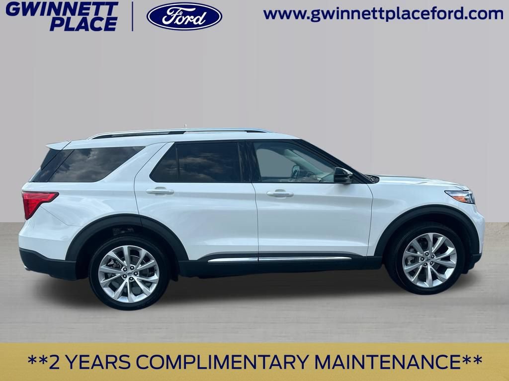 Certified 2024 Ford Explorer Platinum w/ Class IV Trailer Tow Package AWD/4WD image 4