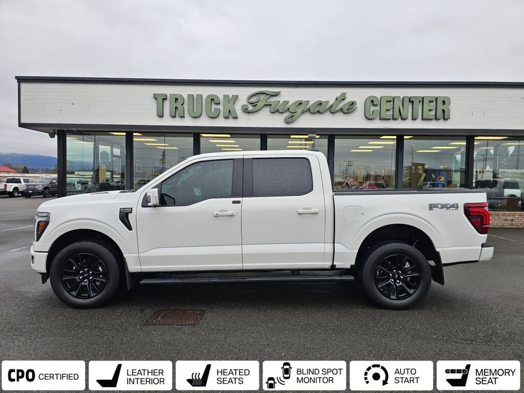 Certified 2025 Ford F150 Platinum w/ FX4 Off-Road Package