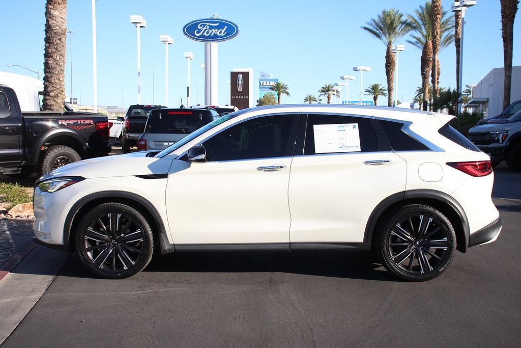 Used 2022 INFINITI QX50 Luxe w/ Appearance Package FWD image 4