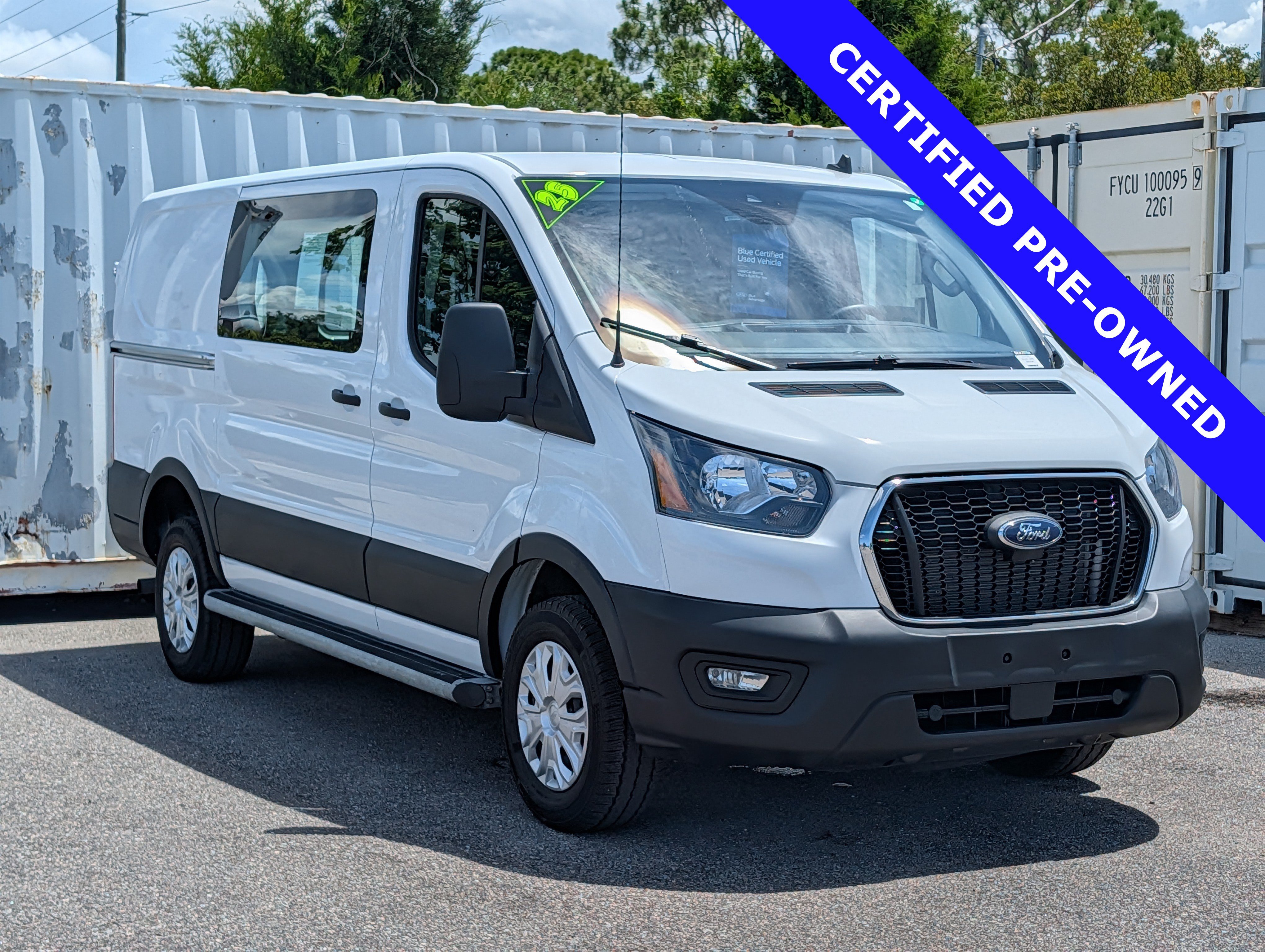 Certified 2025 Ford Transit 250 Low Roof w/ Exterior Upgrade Package RWD image 2