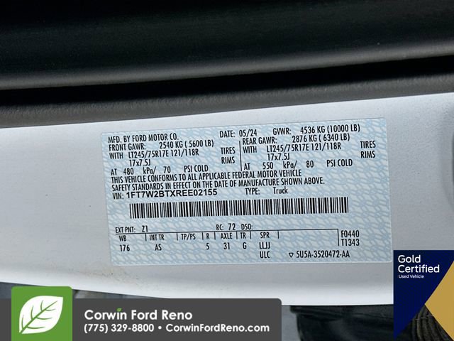 Certified 2024 Ford F250 XL w/ XL Chrome Package image 33