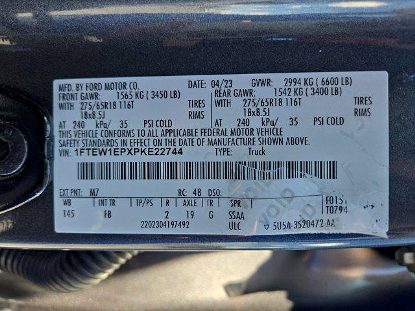 Certified 2023 Ford F150 XLT w/ Equipment Group 302A High AWD/4WD image 26