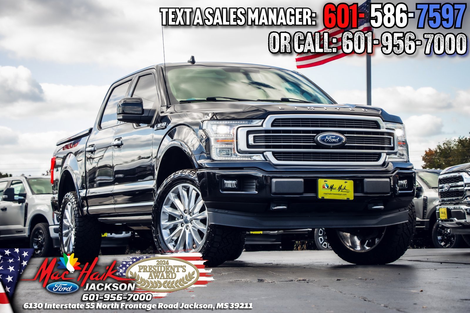 Certified 2019 Ford F150 Limited w/ Trailer Tow Package