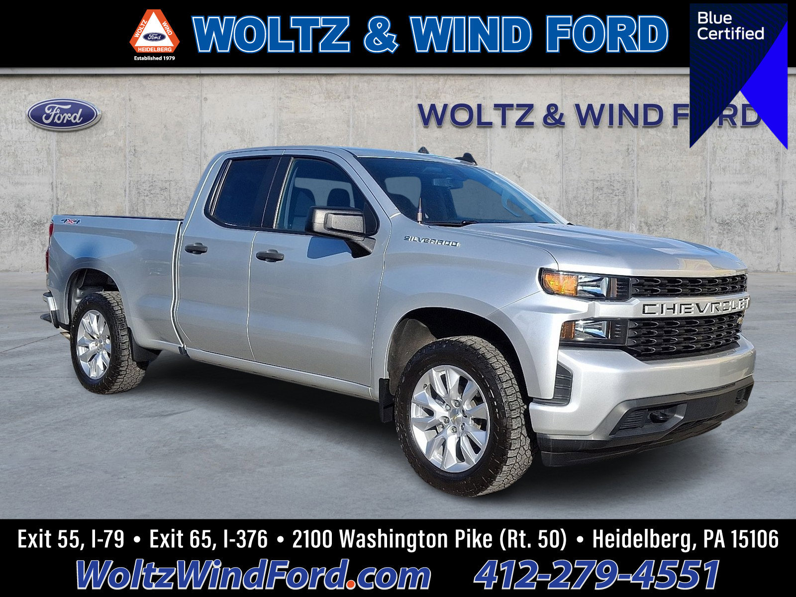 Used 2021 Chevrolet Silverado 1500 Custom