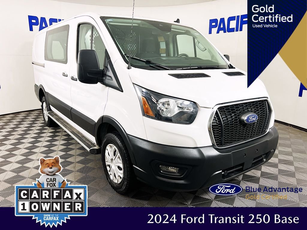 Certified 2024 Ford Transit 250 Low Roof w/ Exterior Upgrade Package