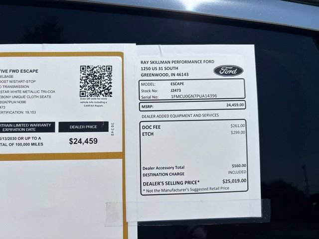 Certified 2023 Ford Escape Active FWD image 2
