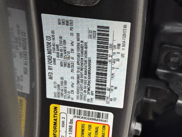 Certified 2021 Ford Bronco Sport Outer Banks AWD/4WD image 28