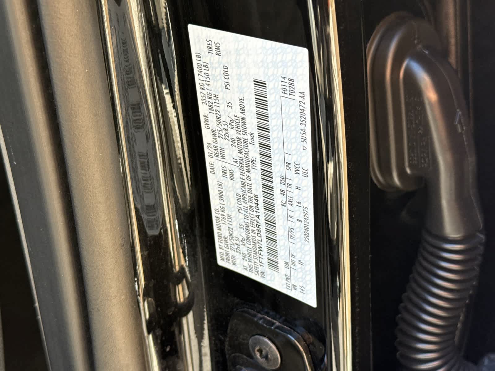 Certified 2024 Ford F150 Platinum w/ Equipment Group 703A Plus AWD/4WD image 29