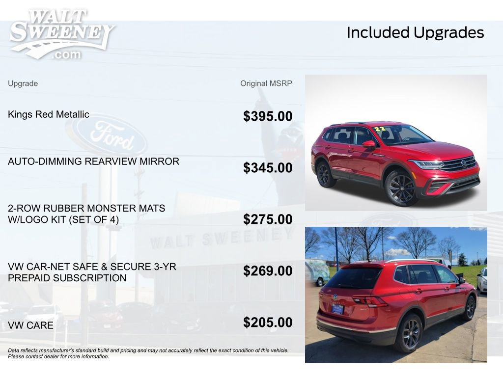 Used 2022 Volkswagen Tiguan SE image 11