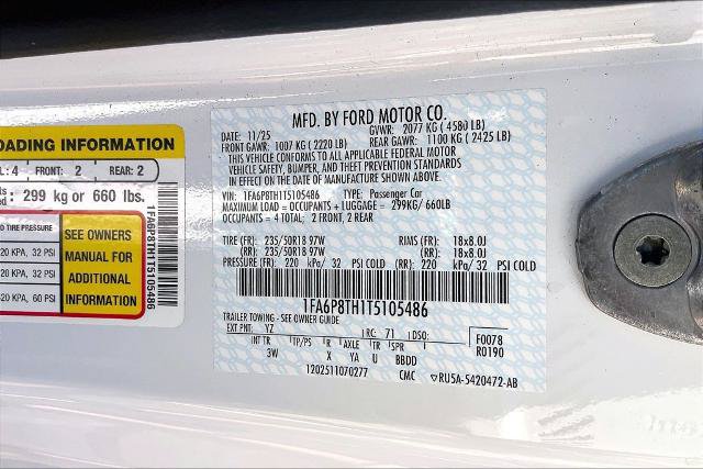 Certified 2026 Ford Mustang Premium RWD image 31