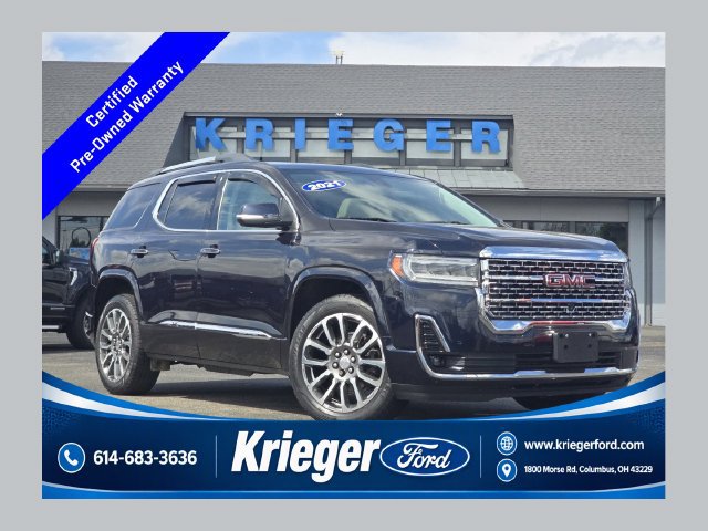 Used 2021 GMC Acadia Denali w/ Denali Ultimate Package