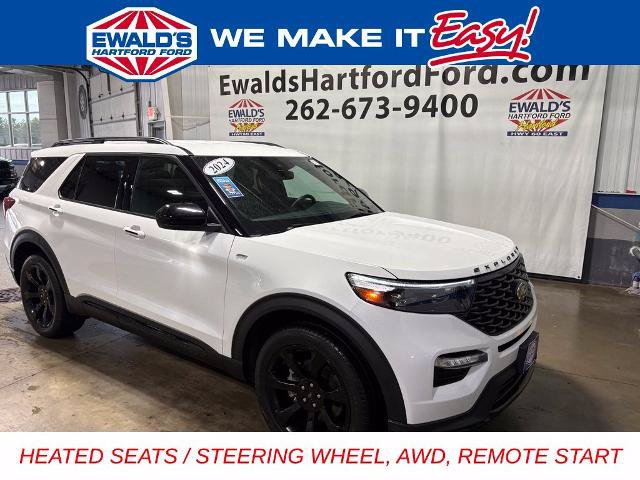 Certified 2024 Ford Explorer ST-Line w/ Class IV Trailer Tow Package