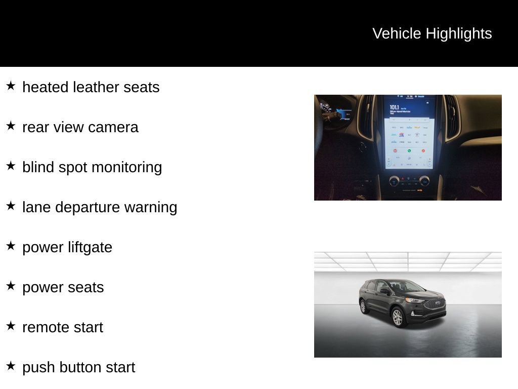 Certified 2024 Ford Edge SEL w/ Convenience Package image 11