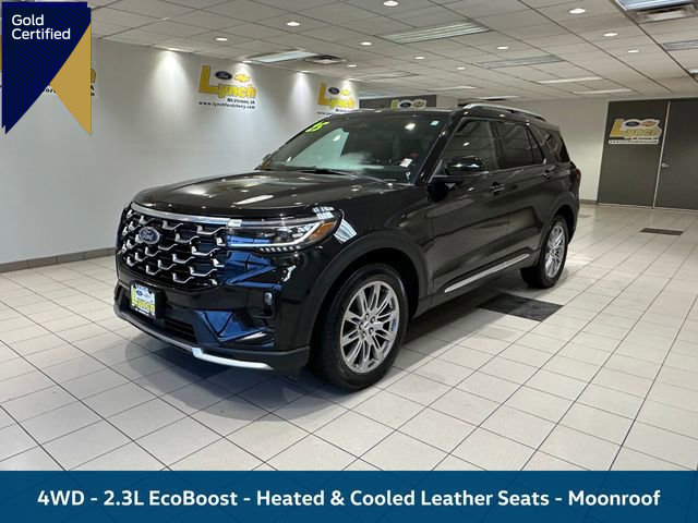 Certified 2025 Ford Explorer Platinum AWD/4WD image 1