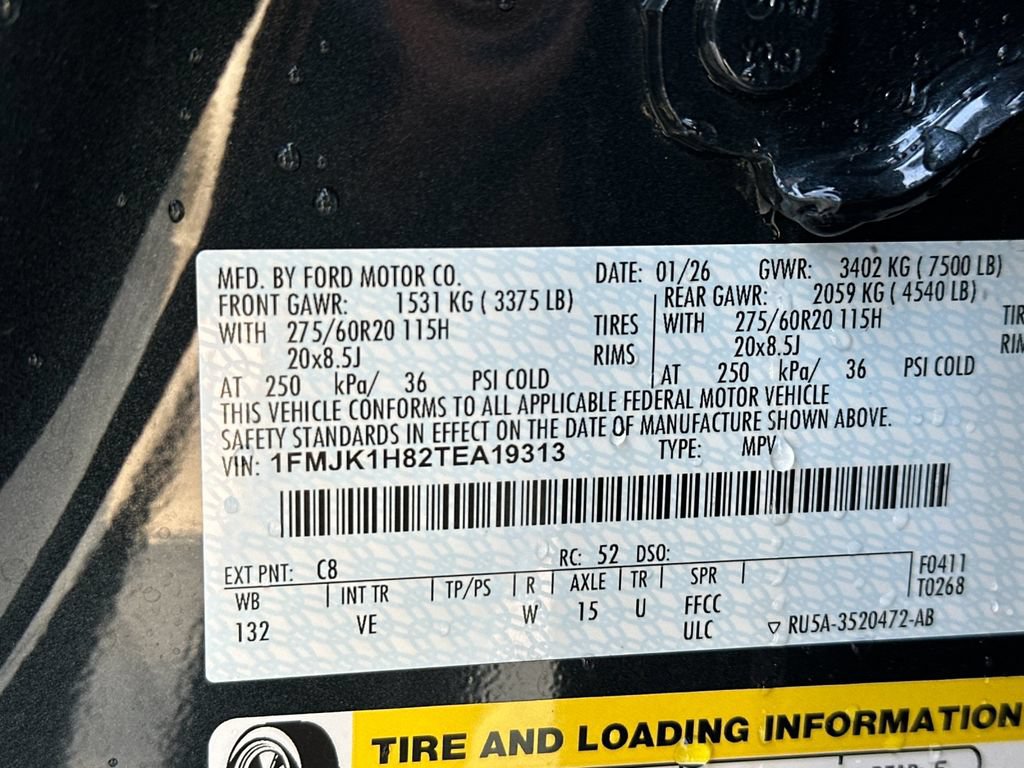 Certified 2026 Ford Expedition Max Active RWD image 30