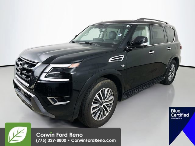 Used 2022 Nissan Armada SL w/ Captain's Chairs Package image 1
