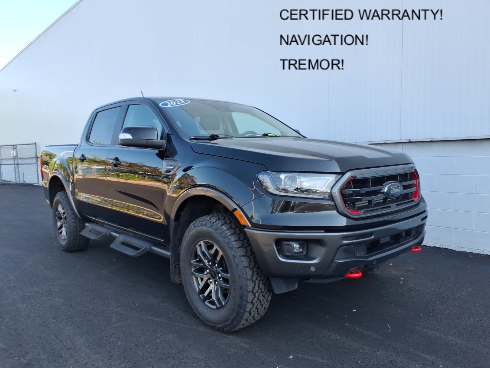 Certified 2023 Ford Ranger Lariat w/ Tremor Off-Road Package AWD/4WD image 1