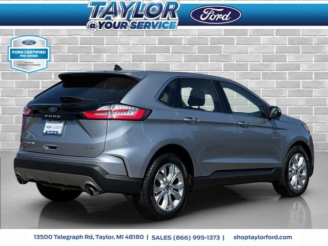 Certified 2022 Ford Edge Titanium w/ Equipment Group 301A image 3