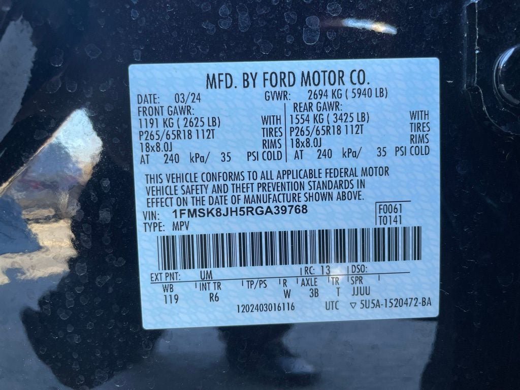 Certified 2024 Ford Explorer Timberline w/ Timberline Technology Package AWD/4WD image 20
