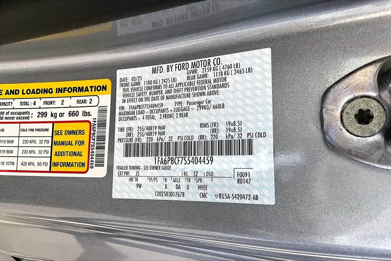 Certified 2025 Ford Mustang GT Premium RWD image 33