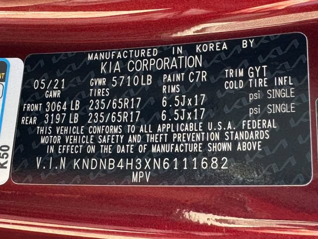 Used 2022 Kia Carnival LX FWD image 29