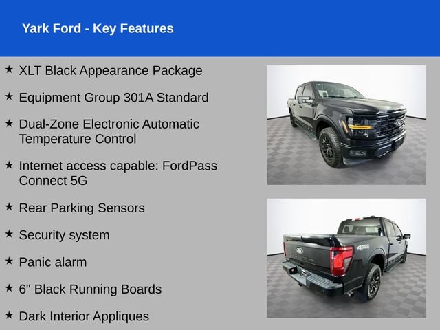 Certified 2025 Ford F150 XLT w/ Equipment Group 301A Standard AWD/4WD image 2