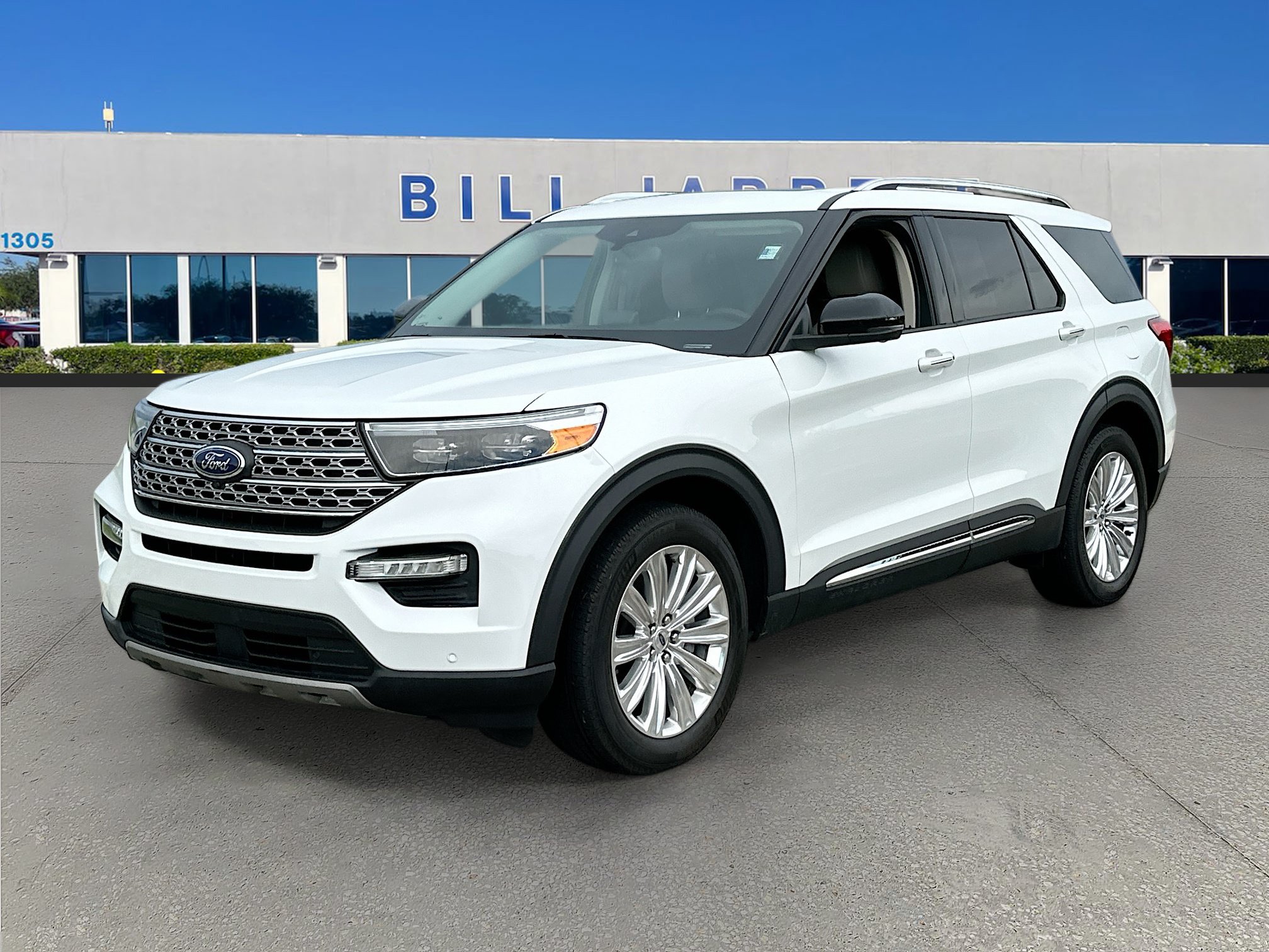 Certified 2023 Ford Explorer Limited w/ Limited Technology Package RWD image 3