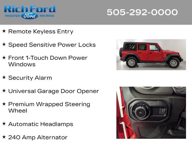 Used 2023 Jeep Wrangler Unlimited Sport AWD/4WD image 26