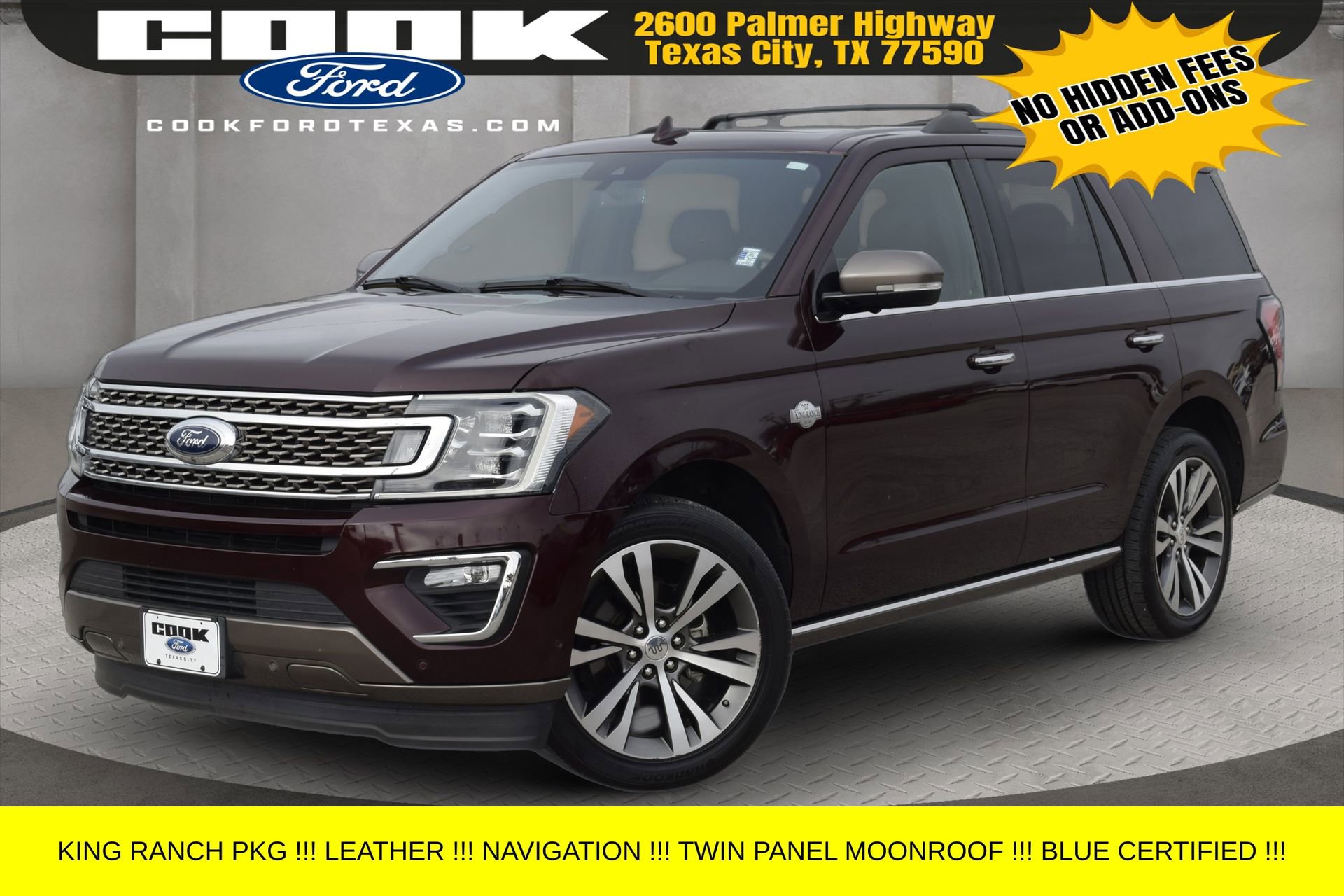 Certified 2020 Ford Expedition King Ranch w/ Cargo Package