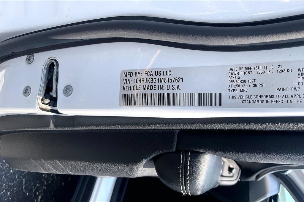 Used 2021 Jeep Grand Cherokee L Limited AWD/4WD image 34